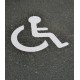 Symbole handicapé thermocollé - T-SIGN
