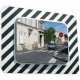 Inox - Miroir rectangulaire 1300 x 200 x 970 mm routier incassable