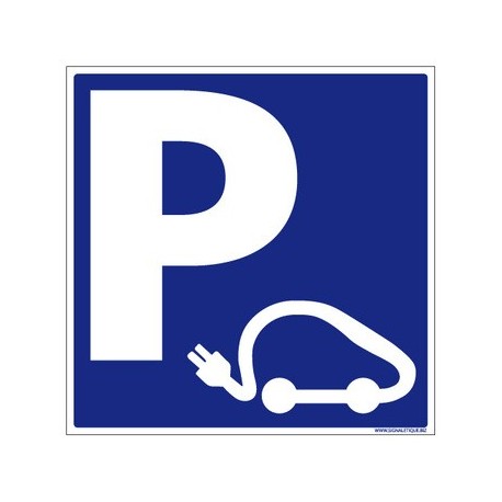 Panneau Parking N°2 Alu 3 mm - signalétique de parking : Autosignalétique