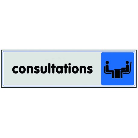 Plaquette plexiglas couleur - Consultations