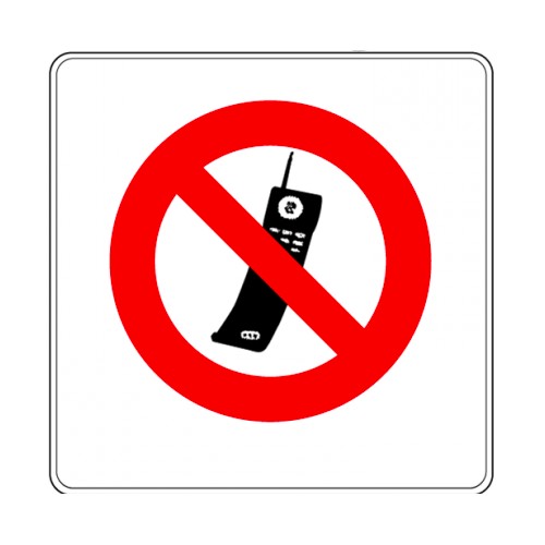 Pictogramme - Téléphone interdit