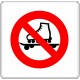 Pictogramme - Roller et skateboard interdit