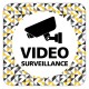 Plaque de porte vidéosurveillance