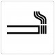 Pictogramme - Zone fumeur 